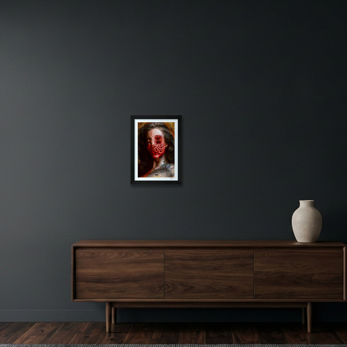 Trypy Study — A4 (21×30cm, 8×12") Black Frame