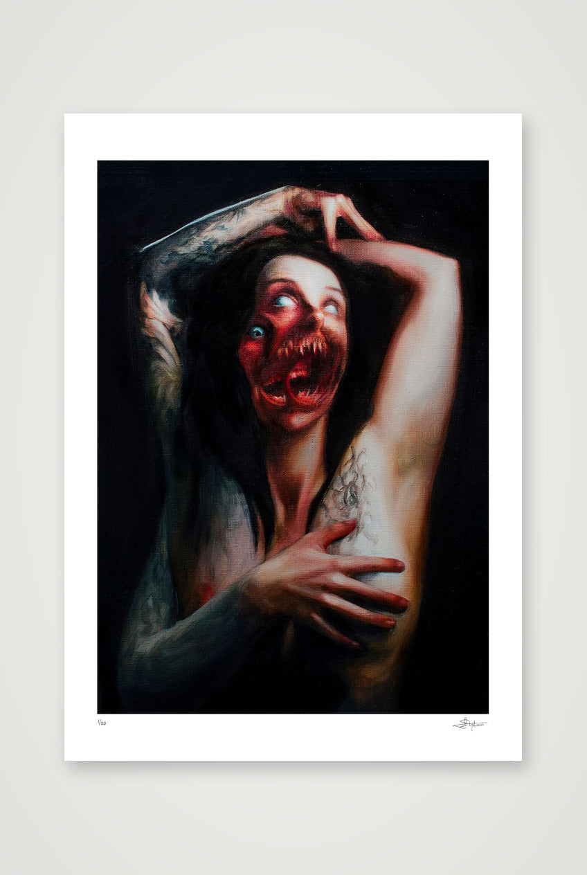 Two Faced — A2 (42×59cm, 17×23") Print only