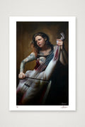 The Cellist — A4 (21×30cm, 8×12") Print only