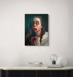 Clown Oil Painting - Original