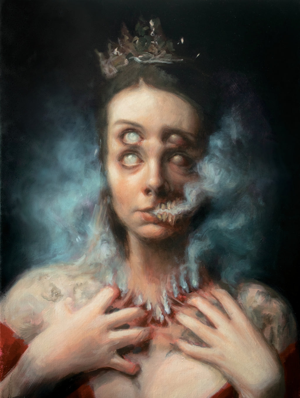 Smoke Oil Painting - Original