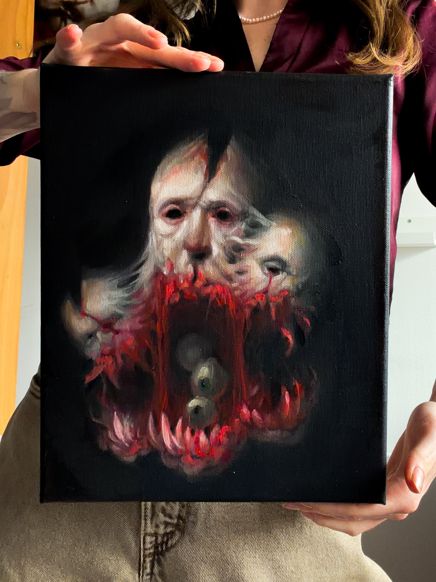 Trinity Oil Painting - Original