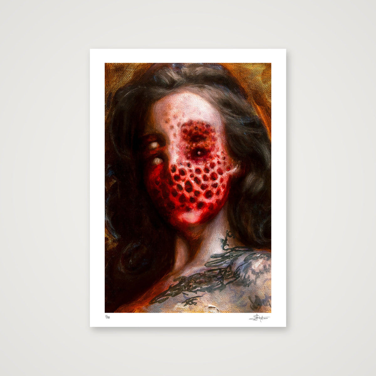 Trypy Study — A4 (21×30cm, 8×12") Print only